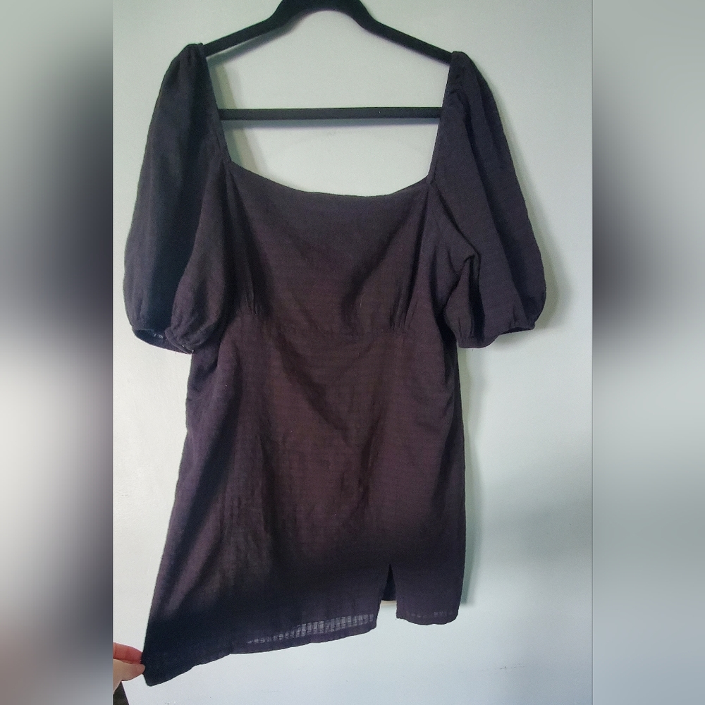 Black summer spring dress